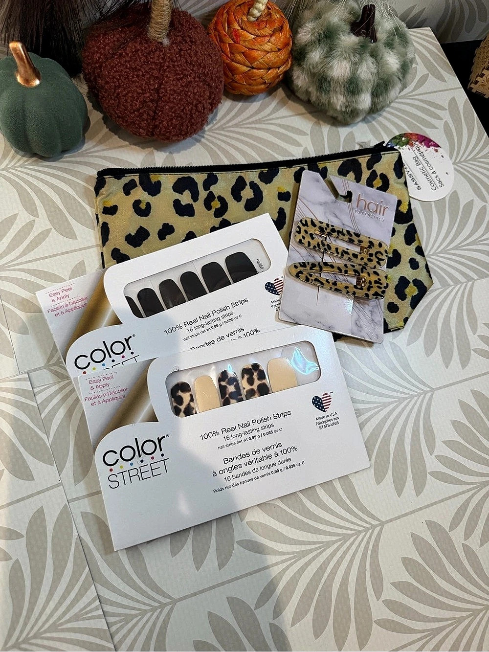 Color Street nail strips Animal Print NWT